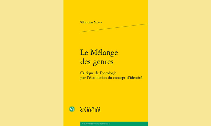 illustration de la publication Le mélange des genres. Critique de l'ontologie par l'élucidation du concept d'identité